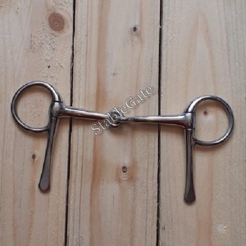 StableGate Half Cheek Single jointed snaffle